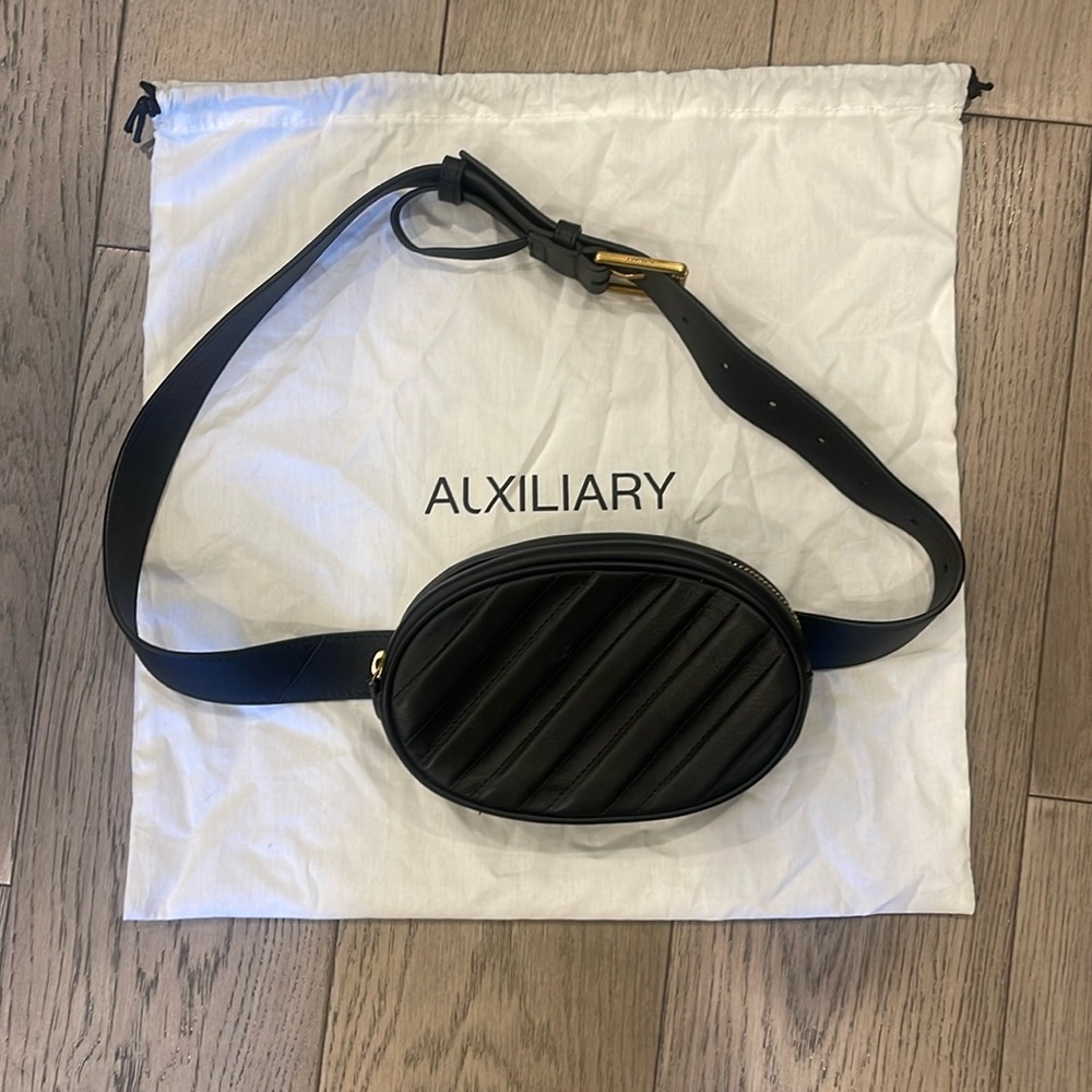 Aritzia Auxiliary Leather Belt Bag